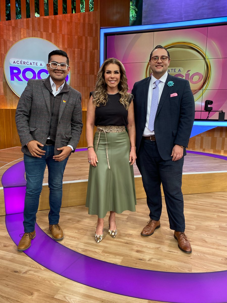 Agradecemos a nuestros especialistas Raúl Brunó y Mario Herrera por darnos su punto de vista y consejos esta tarde. 🤗🙏
Nos vemos mañana con un nuevo caso en tu Clínica de Emociones. ✨🙌🏻
#AcércateARocío 𝐬𝐨́𝐥𝐨 𝐩𝐨𝐫 𝐀𝐳𝐭𝐞𝐜𝐚 𝐔𝐍𝐎. 📺
