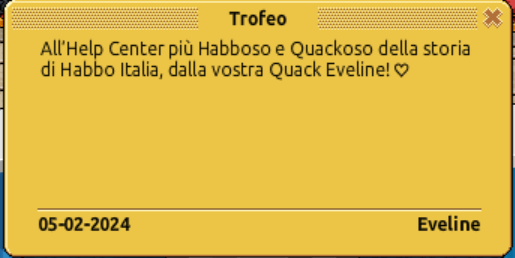 PeppeHabbo's tweet photo. Thank you @EvelineHabbo ❤️
#HabboHelper
@Habbo
@HabboItalia https://t.co/umXkTUQFC8