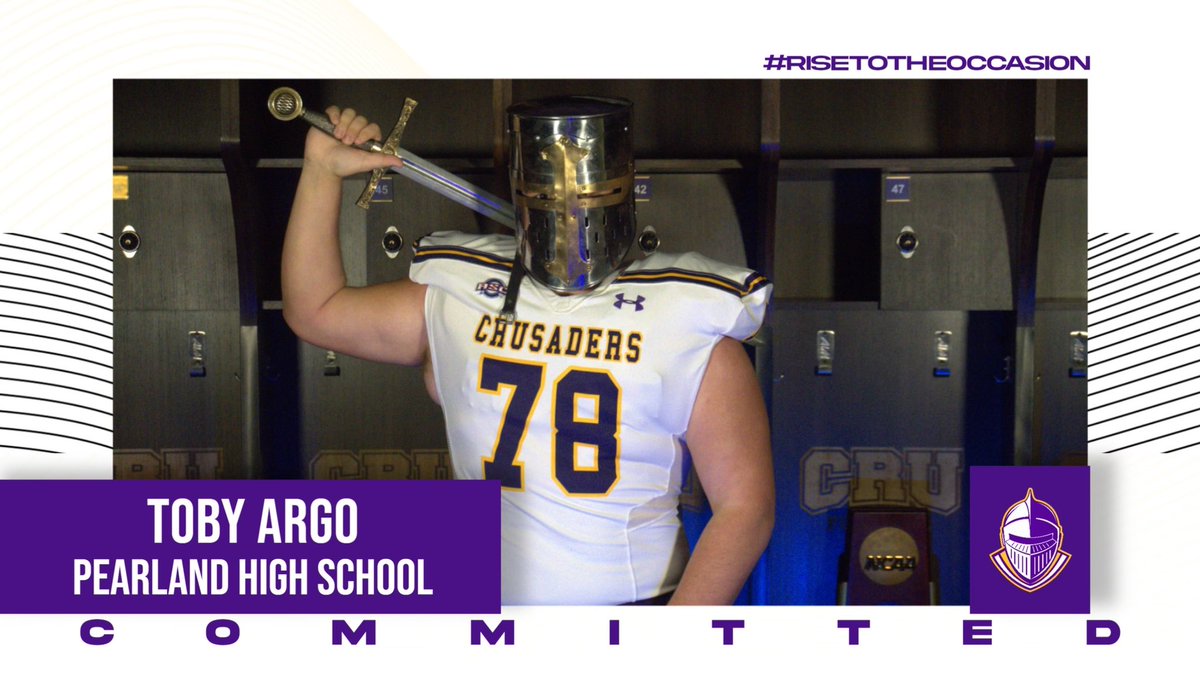 Toby Argo (@tobyargo78) on Twitter photo I am blessed to announce I have committed to <a href="/CruFootball/">UMHB Football🏈</a>‼️I want to thank God, my family and coaches, and everyone who has helped me down my path! <a href="/PearlandOilers/">Pearland Football</a> <a href="/Coach_Bear_/">Alex “Bear” Farah</a> I am blessed to announce I have committed to <a href="/CruFootball/">UMHB Football🏈</a>‼️I want to thank God, my family and coaches, and everyone who has helped me down my path! <a href="/PearlandOilers/">Pearland Football</a> <a href="/Coach_Bear_/">Alex “Bear” Farah</a>