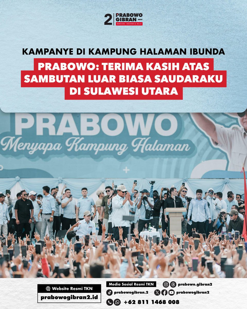 Bro saatnya tunjukin nih, prepare untuk kegiatan dukung PAKBowoGBRan PilihanPASTI terbesar di GBK! Ajak teman2 mu hadir ya fren.
 
 #10FebKitaBirukanGBK
 YukSIAPIN KAOSGemoynya