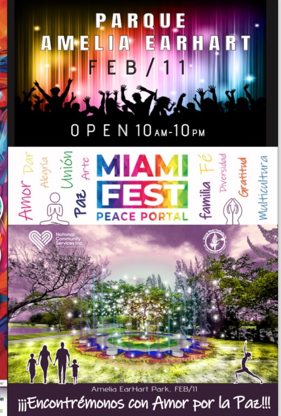 CECUMiami's tweet photo. #MiamiFest
#ElNuevoEcuador
#11Febrero
Este Domingo, 11 de febrero, los invitamos al Festival Familiar multicultural #MiamiFest, a realizarse en el Parque Amelia Earhart , #Hialeah, #Florida, de 10am a 10pm
Estaremos presentes con un stand
Conoce más 👇🏻
https://t.co/GPrNzuqUzW https://t.co/wH5HlZ5Ceg