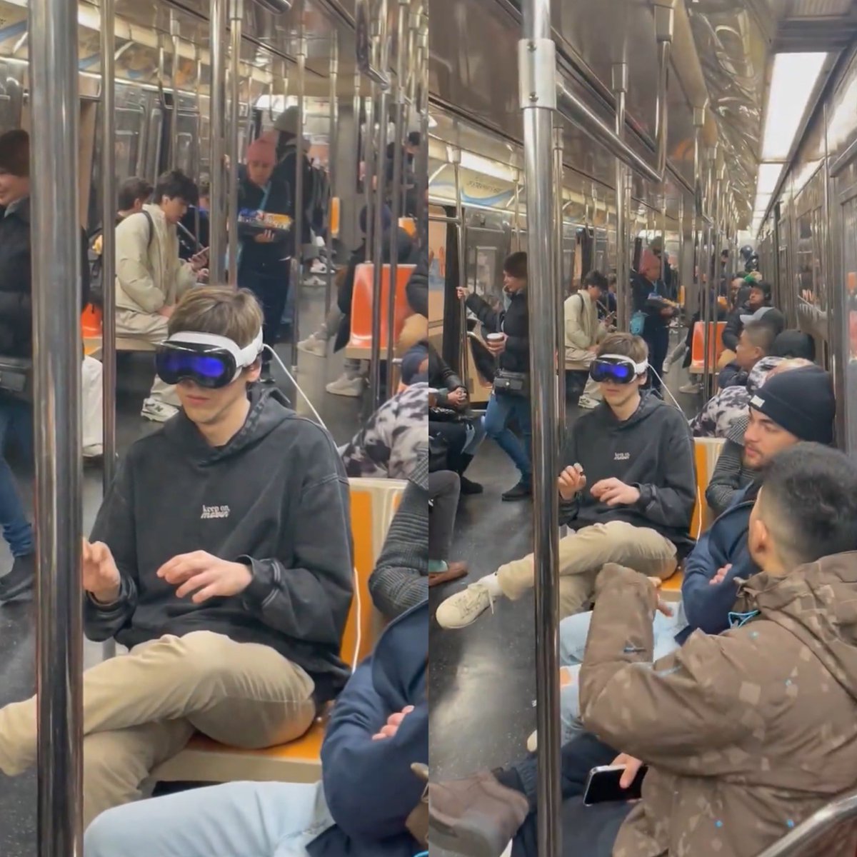 inspirenotionCo's tweet photo. 🍏 Ready to see the world through the eyes of an apple? 🤓👀 How could this be an effect? #AppleVisionPro https://t.co/XtePjpbEZR