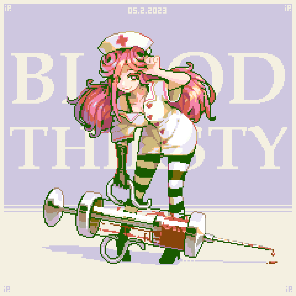 Hemma💉🩸re-redesign
#pixelart