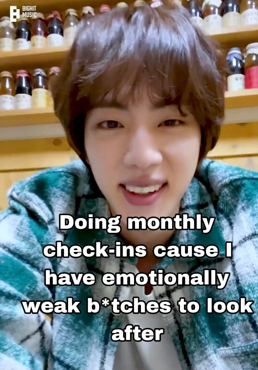 Updated Seokjin every month 💌