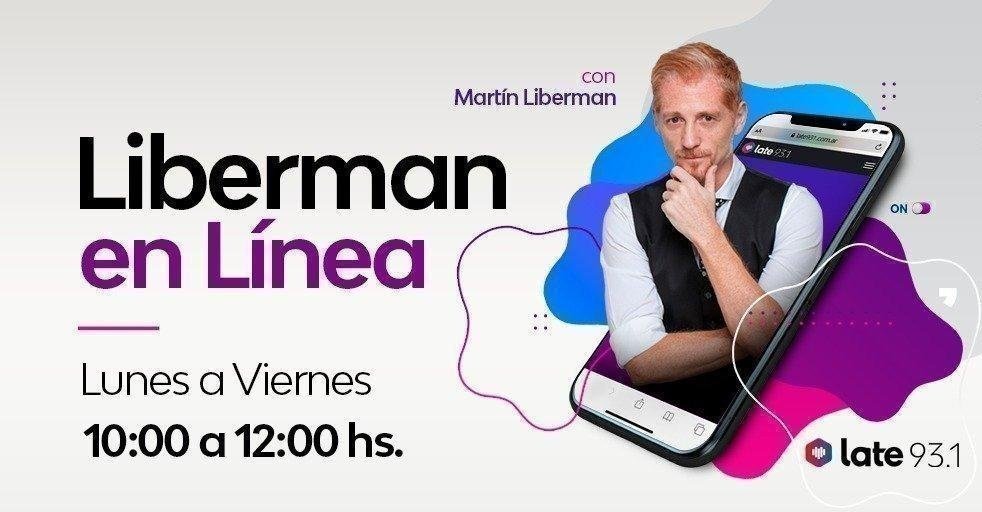 Toda la actualidad vivila en <a href="/LibermanOnLine/">LibermanOnLine</a> con <a href="/libermanmartin/">Martin Liberman</a> y equipo de 10 a 12 hs por <a href="/Late931Oficial/">Late 93.1</a> #PuertoMadero

También nos podés escuchar a través de late931.com.ar