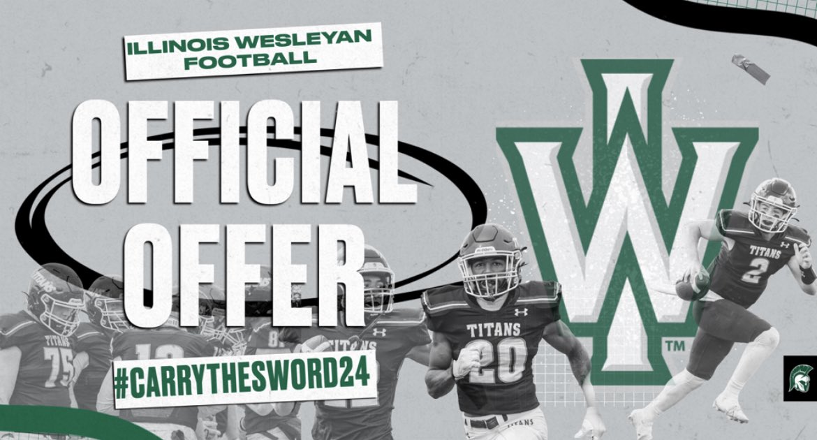 #AGTG I’m blessed to have received an offer to play football @IWUTitanFball. Big thanks to @CoachYoungIWU and Coach Eash for this opportunity! @RamFBHC @CoachDVoss @CoachWalker285