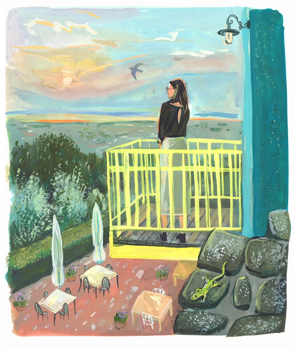 Join me on my art retreat in Southern Italy on May 20 for a week of art, food and beauty with <a href="/feastonhistory/">Danielle Oteri</a> ! See details and sign up here :
feasttravel.com/jenny-kroik-ar…

#artretreat #illustrationoftheday #illustratorart #picturebookart #italia365 #italy #italytravel #italygram