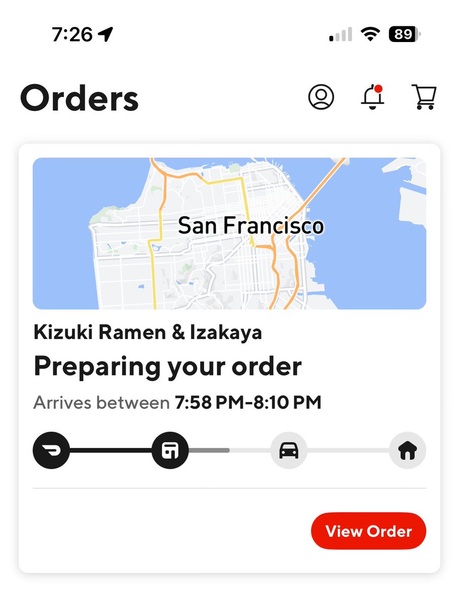 Bro that’s not getting here by 8 if it’s coming from San Fran 😂