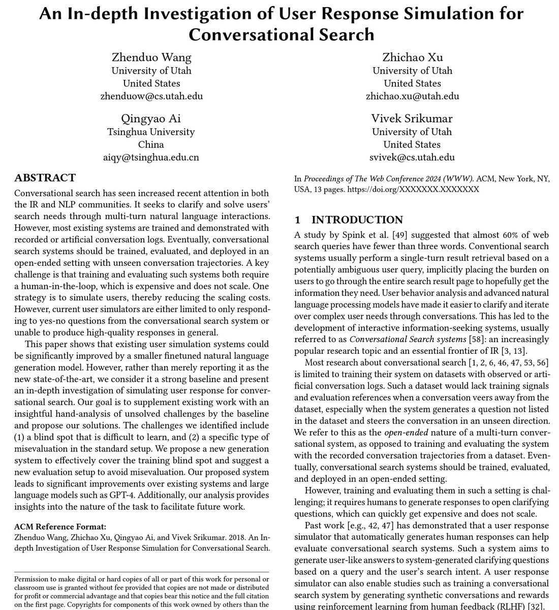 Zhenduo Wang tweet media