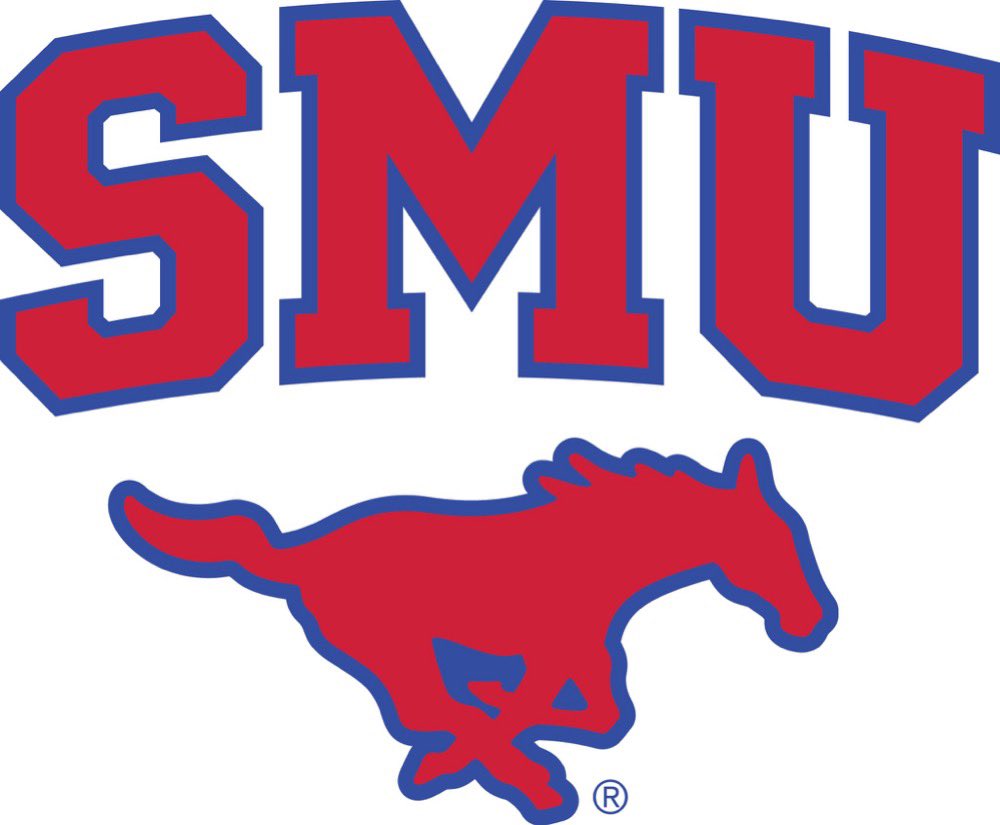 After A Great Conversation With @CoachMoCrum I Am blessed to recieve another offer from SMU!! @CoachJTorres29 @GregBiggins