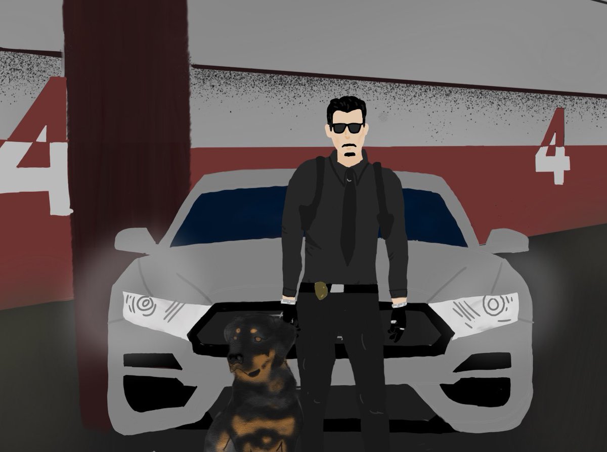 Dessq_trost's tweet photo. 🎶 Mama, I'm a criminal🎶
Siempre a salvo si esta Canway.
@Dess_t3 #FreddyTrucazo #Canway #SpainRP #fanart https://t.co/8eaM0JNimA