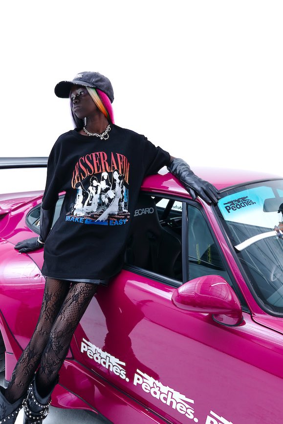 LE SSERAFIM ルセラフィム Peaches キャップ LE SSERAFIM ルセラフィム Peaches キャップ ユンジン着用 - メルカリ