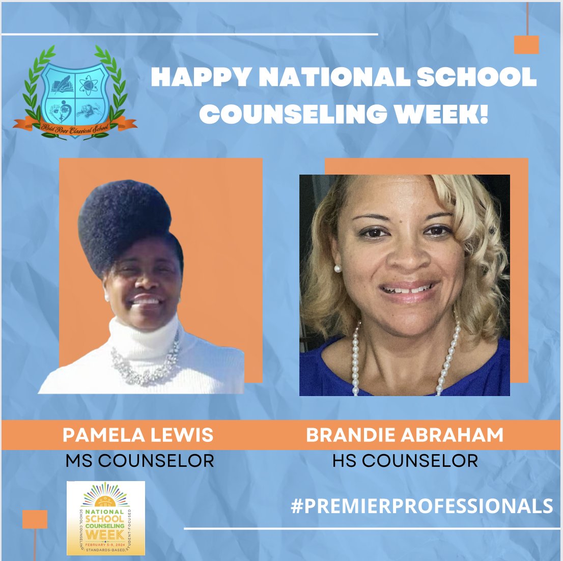 Thank you, Ms. Lewis and Ms. Abraham! #NSCW #NSCW24