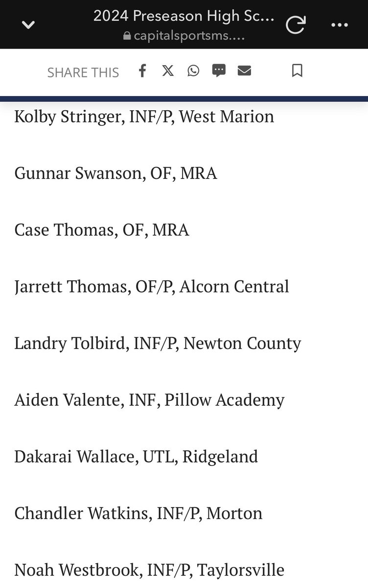 aiden_valente's tweet photo. Blessed to be named 2024 Preseason Players to watch! @Pillowbaseball @NTISSCOUTUSA @MUSTANGS_PA 

https://t.co/Z6VDf0sscj https://t.co/7nhJQSWq3h