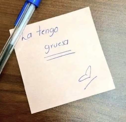 Si? 😂