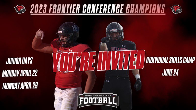 Thank you <a href="/Coach_Martello/">Riley Martello</a> for the junior day invite!