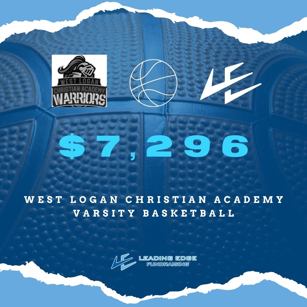 LET'S GOOOO! West Logan Christian Academy got it done! I'm so thankful I was able to help them go well above their goal! They might be small in numbers but they immediately bought in and got it done.