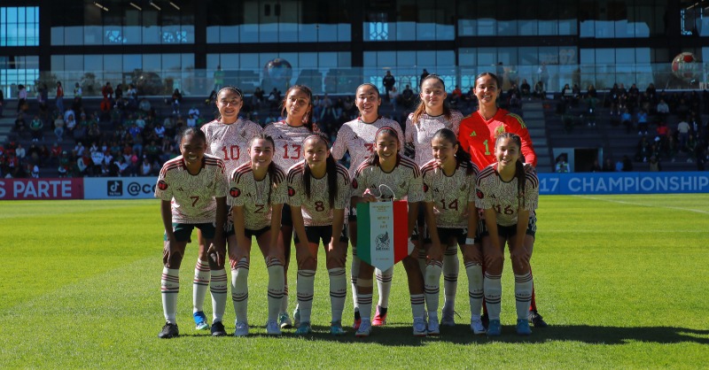 Miseleccionfem's tweet photo. #Sub17Fem | Revive nuestra victoria de esta tarde ante 🇭🇹

¡Esperaremos rival como líderes del Grupo A! 👇🏼

#TuCanchaLaEligesTú
