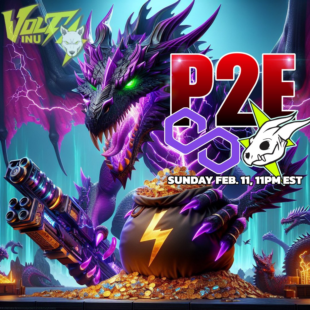 VoltedMerch's tweet photo. 🚨 Contest Time‼️
Wen: Sunday Feb 11, 11PM EST
Wer: @VoltIsland 🏝
Win: $VOLT on #Polygon Chain
🥇10 Million #VOLT
🥈5 Million Volt
🥉*All Other Players Win 1 Million $VOLT ⚡️
* 3 Rounds Total Kills Rank 1st & 2nd.
#p2e #gamefi #steam #vdsc #nfts https://t.co/rbTh8jtL0D