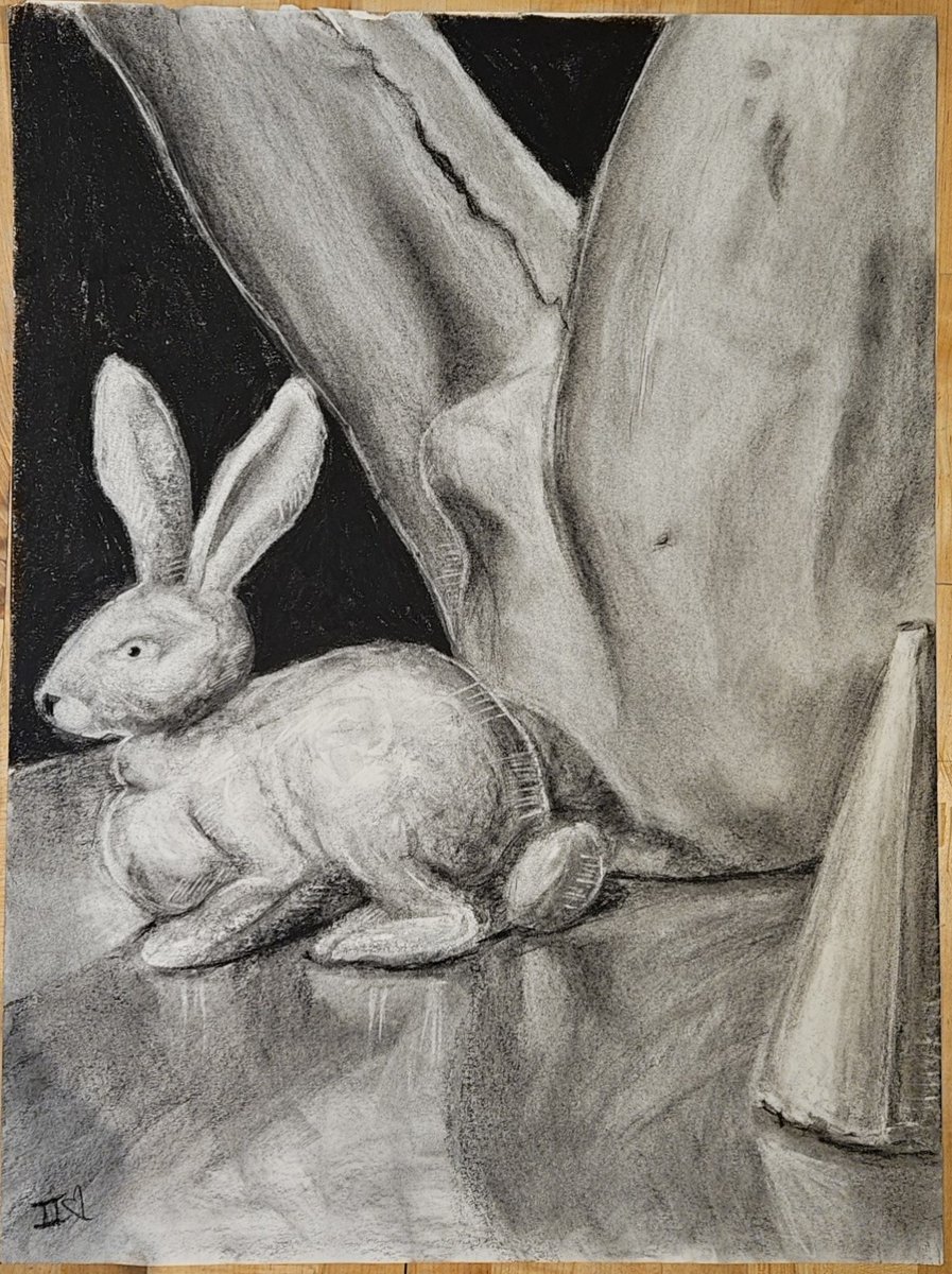 still life from college art class