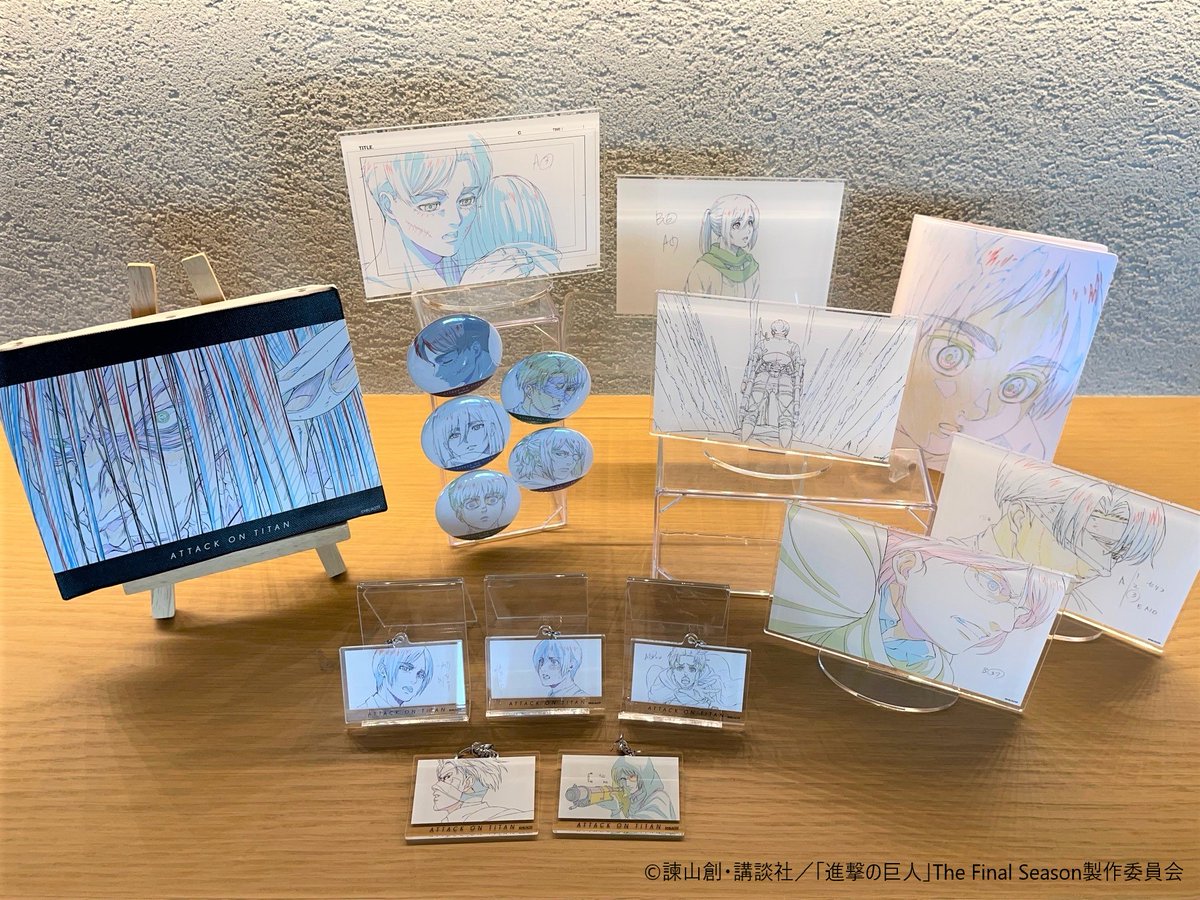 ついに本日より全国のTSUTAYAにてMAPPA×TSUTAYA「TVアニメ『進撃の巨人