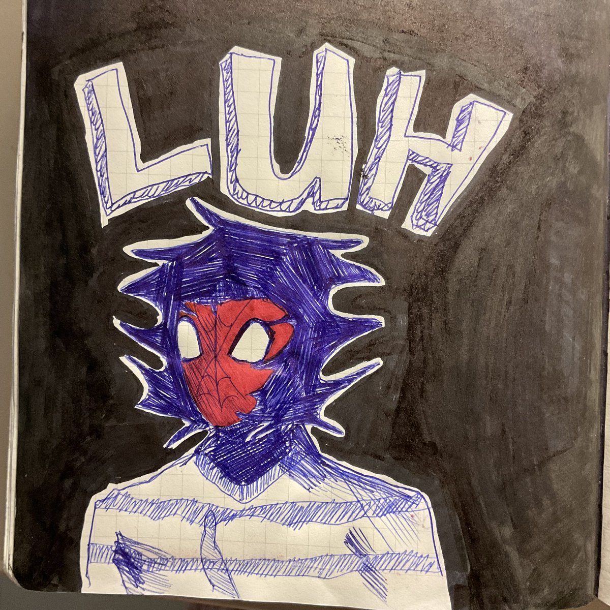 sickfrogzy's tweet photo. spider boy! https://t.co/n9ELc88ygR