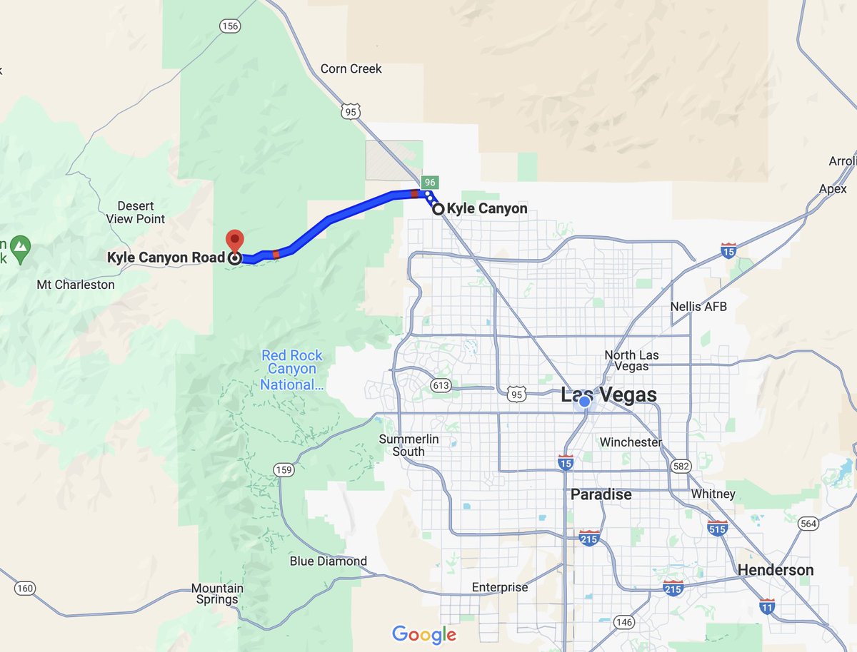 UPDATE: Four people were initially reported missing. Everyone has been located and is safe. We are currently assisting people off the mountain.

For the general public:
🚫Lee Canyon Rd (SR 156) is closed at US 95
🚫Kyle Canyon Rd (SR 157) is closed at US 95

Avoid travel for now