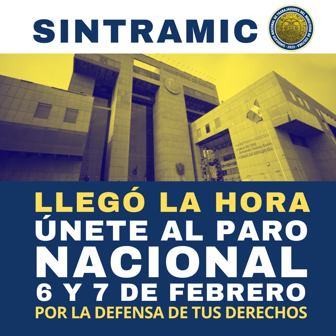 Anniecas16's tweet photo. Trabajadores del Régimen Laboral 1057 CAS realizarán #PARONACIONAL este 7 y 8 de Febrero.
#CasNuncaMás
Incluido los Ex #CasCovid de @EsSaludPeru https://t.co/kM7c0z4JO3