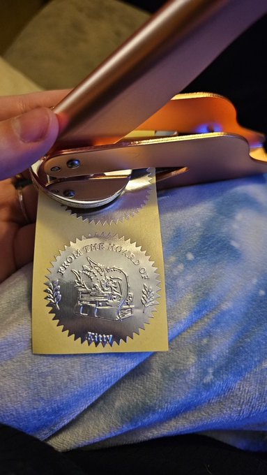 Little valentines day gift from my partner! My very own book embosser #spoiled #gifts #present #valentines<a href="/tag/spoiled"class="tags"><span>#spoiled</span></a><a href="/tag/gifts"class="tags"><span>#gifts</span></a><a href="/tag/present"class="tags"><span>#present</span></a><a href="/tag/valentines"class="tags"><span>#valentines</span></a>