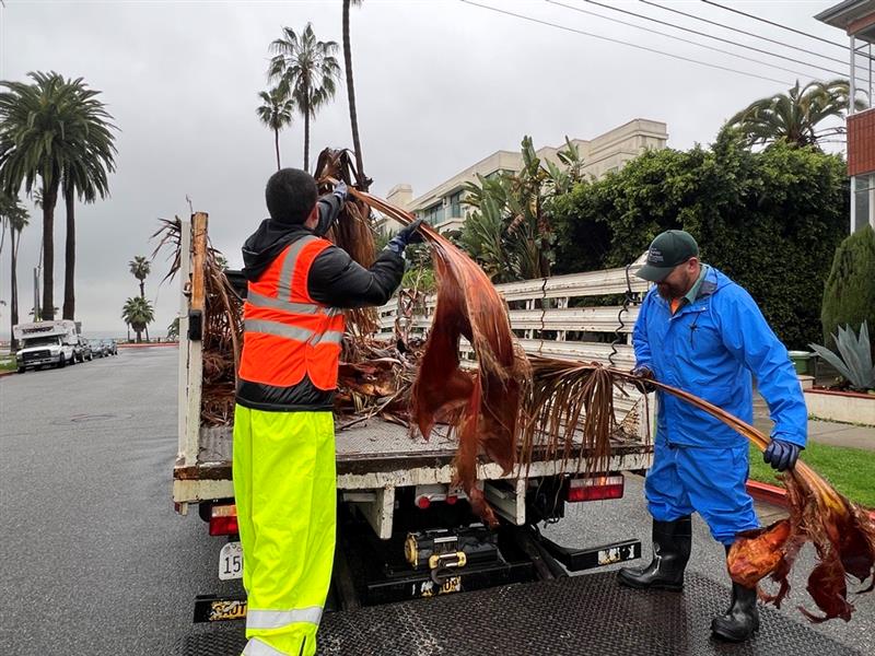 Flash Flood Warning for Santa Monica canceled. LA County Flood Watch in effect until Tues 4p.m., heavy rains expected locally.

Se canceló el aviso de inundaciones repentinas. Alerta de inundación esta en efecto el martes a las 16:00, se anticipan lluvias intensas a nivel local.