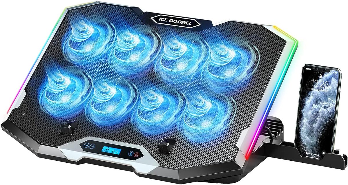 blue_deals1's tweet image. 🎮 Keep Your Cool: Gaming Laptop Cooling Pad with 8 Cooling Fans - $28.89 (Orig. $33.99)

💰 Deal Price: $28.89  
💸 Regular Price: $33.99  
🔗 urlgeni.us/amzn/DXoNH  

#GamingLaptop #CoolingPad #DiscountedTech #StayCoolWhileGaming