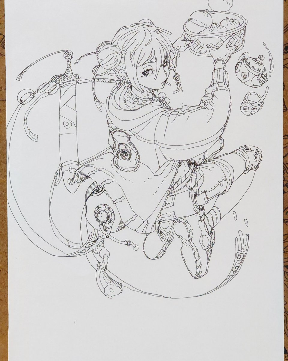 最近の同じペンで描いたやつまとめ。 