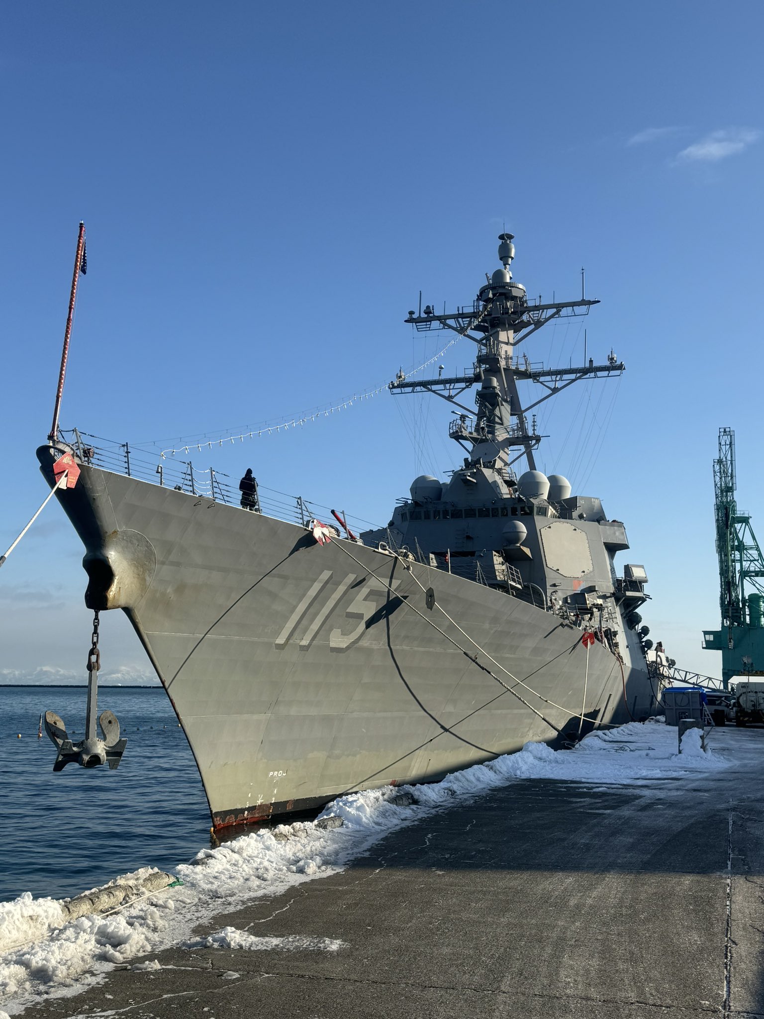 在日米海軍司令部 على X: 