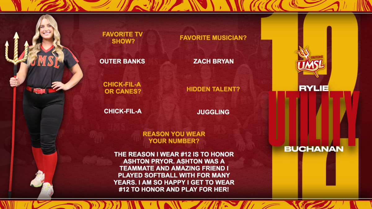 Season is approaching fast! 🥎🤩 Let's get to know our #12, <a href="/ryliekateee/">Rylie Buchanan</a>