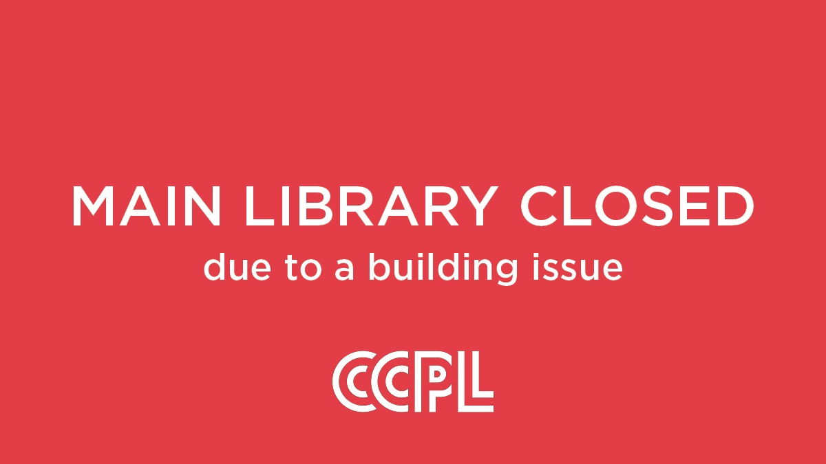 Due to a power outage, the Main Library is closed the rest of this evening (Mon, Feb 5).