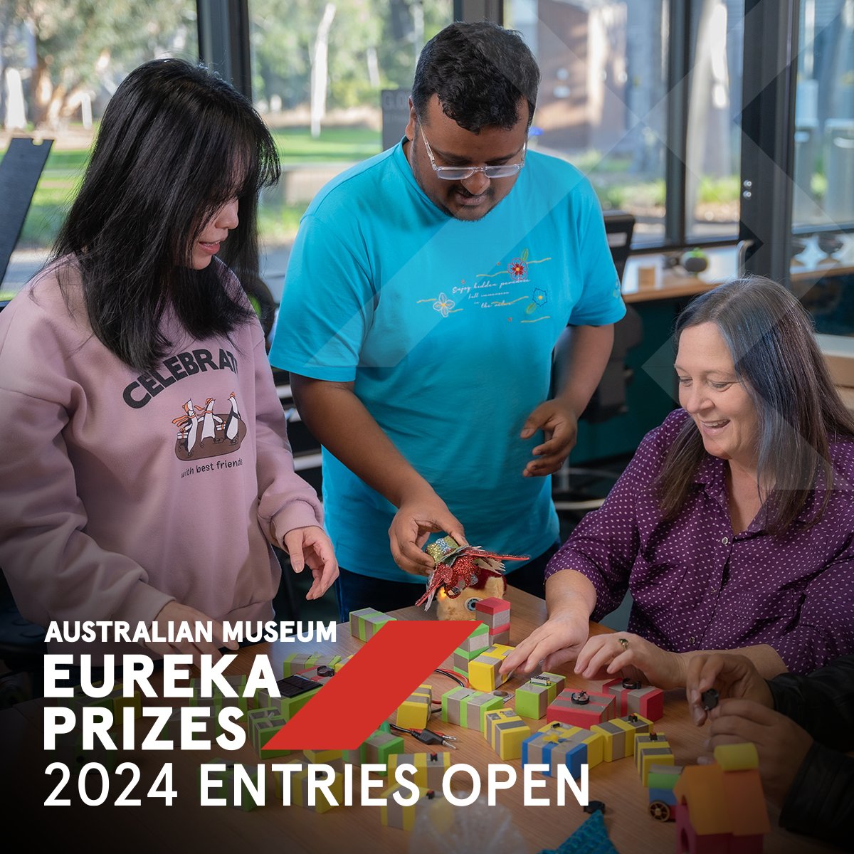 Are you involved in an initiative that has: 🗝️ Improved access to STEM? 👁️ Influenced perception of STEM? 🎓 Increased pursuit of STEM studies? Learn more about the @ScienceGovAU @IndustryGov Eureka Prize for STEM Inclusion: australian.museum/get-involved/e…