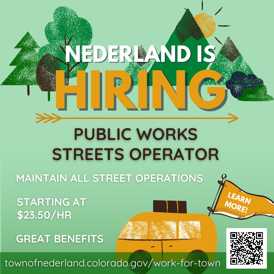 Town of Nederland,CO tweet media