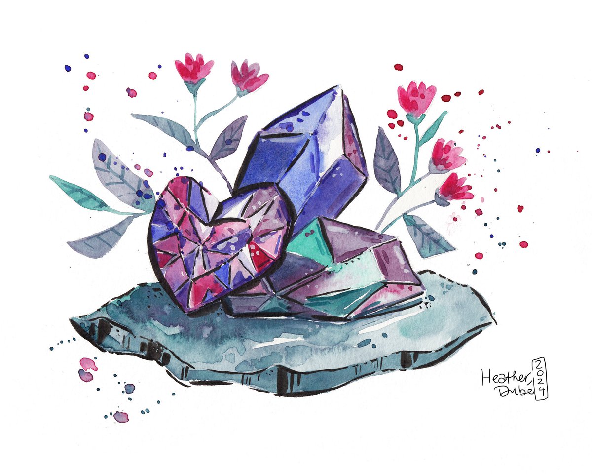 Heather Dubé (@heatherdubeart) on Twitter photo There’s a neat and fun Skillshare class by <a href="/yasminacreates/">Yasmina Creates</a> - all about painting gems and crystals! I highly recommend it! Here is my final project, which was one of the most FUN projects I’ve ever done on Skillshare!
#paintingcrystals #paintinggems There’s a neat and fun Skillshare class by <a href="/yasminacreates/">Yasmina Creates</a> - all about painting gems and crystals! I highly recommend it! Here is my final project, which was one of the most FUN projects I’ve ever done on Skillshare!
#paintingcrystals #paintinggems