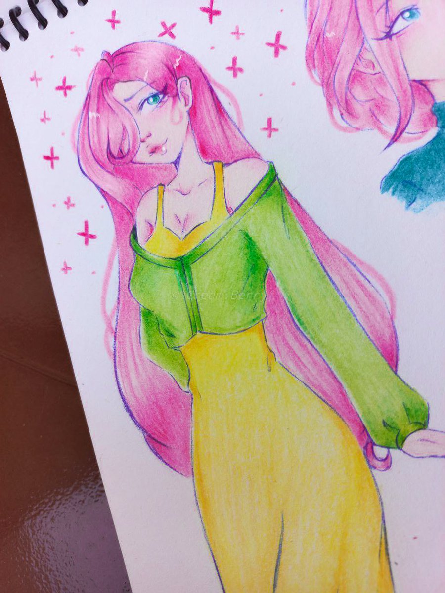 CreamberryGm's tweet image. Soy nueva aquí✨, una Fluttershy a mi estilo y de mi propio AU que estoy creando💕

#MLP #fluttershy #mylittlepony #mlpfanart #mlpart