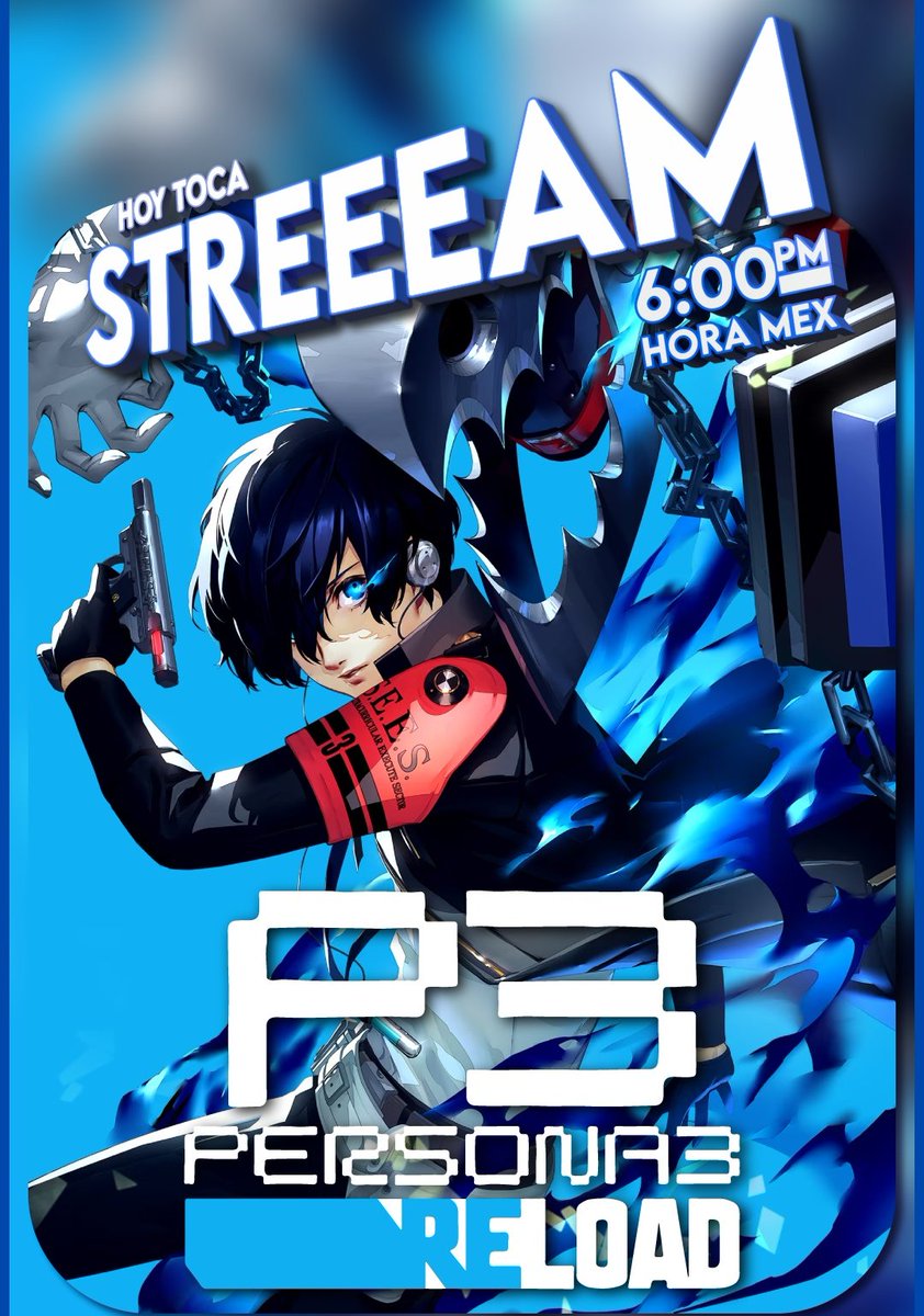 WeirderCrow's tweet photo. Hoy toca comenzar el #Persona3Reload en streeeeam gracias a @elmari0w0 caiganle con el link en el perfil!!!
#streamer #twitchstreamer https://t.co/bwFFJqpaPF