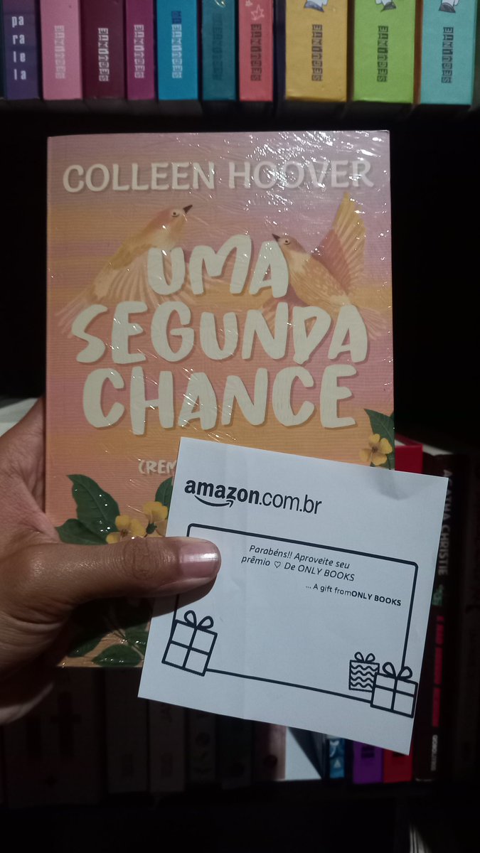 E CHEGOU!!!! Tava querendo muito esse, muito obrigado <a href="/OnlyBooksBr/">Only Books 📚</a> ❤️❤️❤️

JURO ESSE DA COHO TEM CARA DE QUEM VAI SER MEU FAVORITO DELA