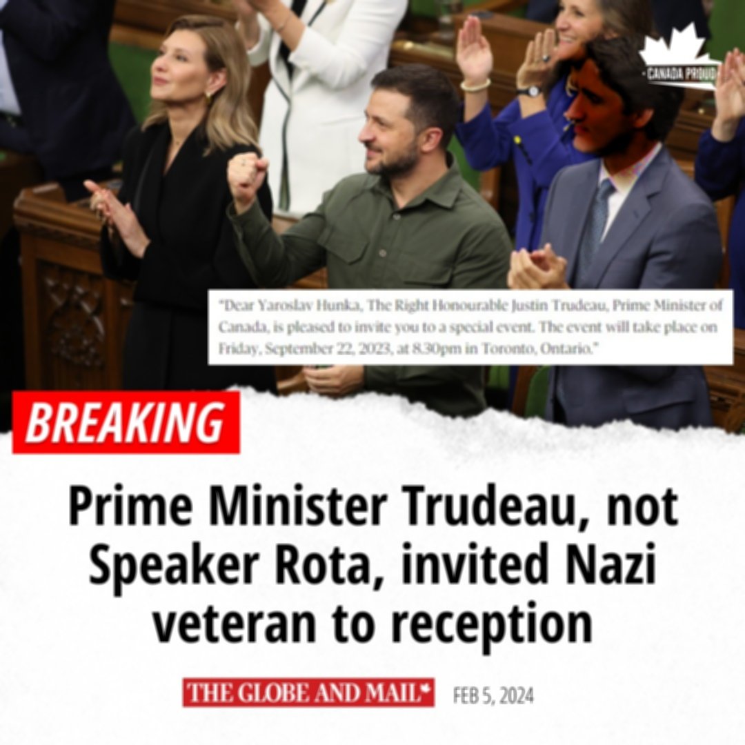 77BlueJays's tweet photo. #Nazi #NaziGate #Trudeau #TrudeauNazi #cdnpoli #TrudeauMustResign https://t.co/jF1U0TbDwd