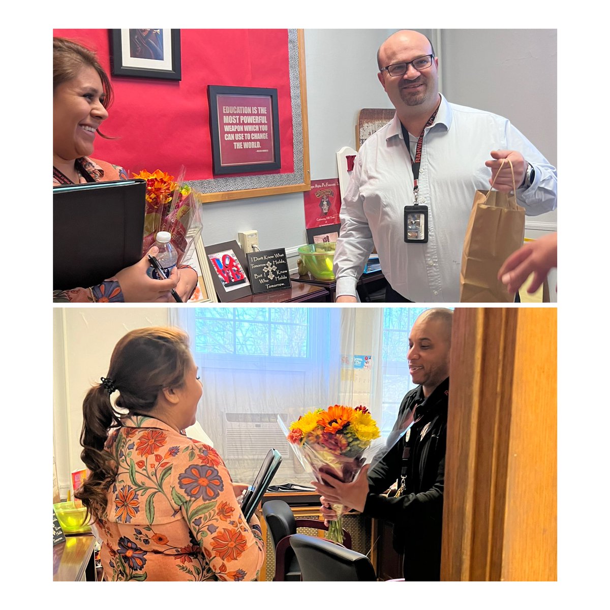 Celebrating National School Counseling Week! A heartfelt shoutout to all the amazing counselors who light the path to success for students, especially Franklin’s own Mr. Mariconda and Ms. Vite. Your guidance and support make a world of difference. Thank you for all you do 🌻.
