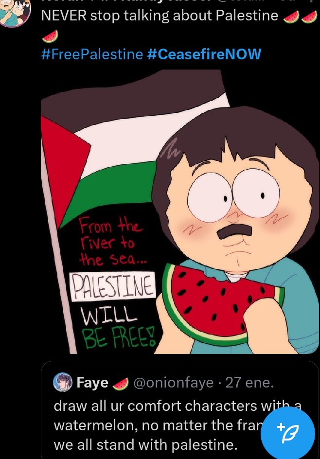 Internet_TLCM's tweet image. Gen Z internet activism is so hilarious!

"my fictional character screaming -free palestine- is going to make the Israel army stop destroying gaza"