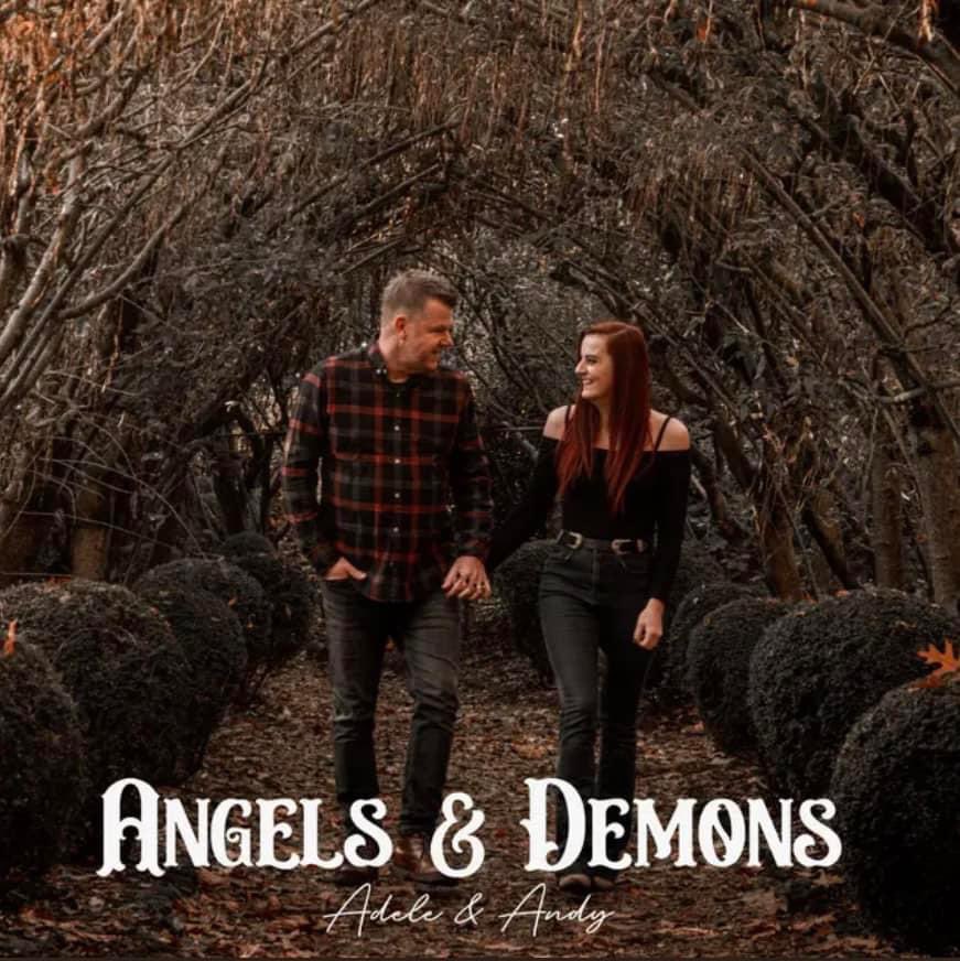 Delighted to announce that my new @RadioWarrington Country & Folk show album of the month is the fantastic Angels & Demons by @AdeleAndAndy - it’s a belter & I’ll be playing a song from it every week throughout Feb. You can listen to this week’s show here: mixcloud.com/AndyGreen990/a…