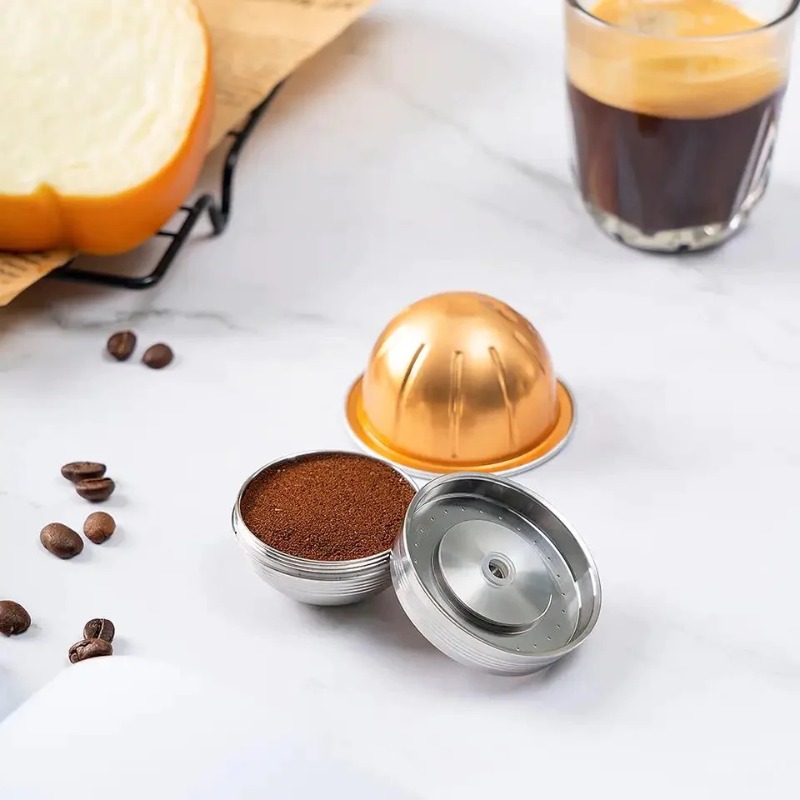 smartpodz's tweet photo. Tired of wasting money on coffee pods? Glad we've found you. Save money and the planet with our stainless steel reusable coffee pods. Made from surgical grade stainless steel, they're 100% brewing safe. Compatible with nearly all Nespresso Machines, Keurig's, and more!