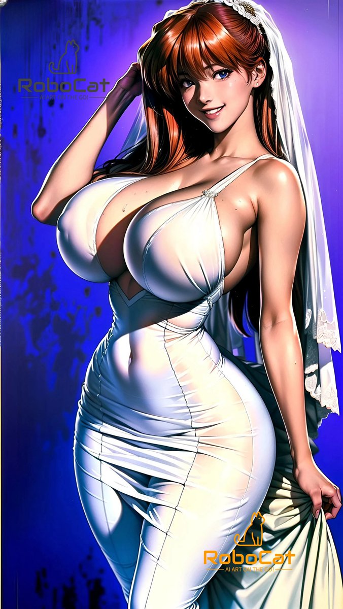 RobocatAI's tweet photo. #asukalangley #EvangelioDelDia #Evangelion #misatokatsuragi #tetas #boobs #sex #shinji #nge #NeonGenesisEvangelion #evangelion #sexy #waifu #ai #boobs #ass #thirdimpact #Aiart #Fanart #rei Long ago I made a “bride” prompt, I just applied it on Eva ladies 🐈⬛💻 https://t.co/59bVM8y7RW