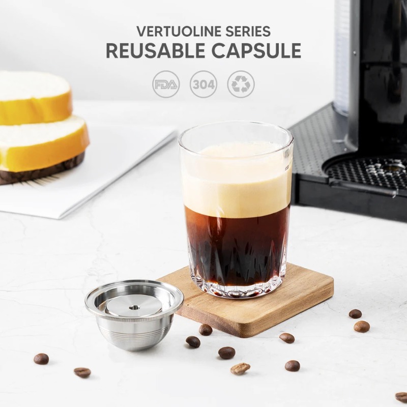 smartpodz's tweet photo. Tired of wasting money on coffee pods? Glad we've found you. Save money and the planet with our stainless steel reusable coffee pods. Made from surgical grade stainless steel, they're 100% brewing safe. Compatible with nearly all Nespresso Machines, Keurig's, and more!