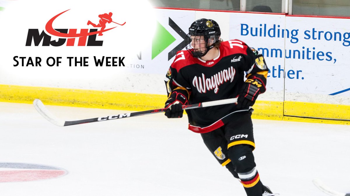 mjhlWolverines's tweet photo. Aidan Herring has been named one of the MJHL's Stars of the Week after a five point weekend.

STORY: https://t.co/L6Uf9aAOnS https://t.co/B7LDdUT2SZ