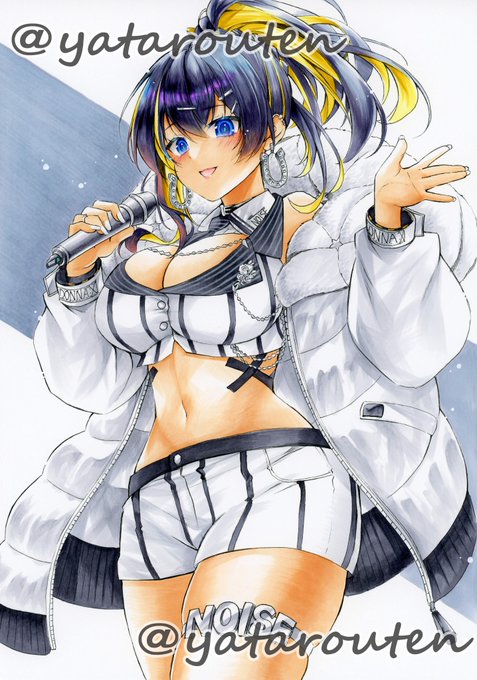 おはようございます☀️
今日めっちゃ寒い🥶

家族皆体調良くなってきたから一安心🌟
とりあえず買い物行ってきま～す🚗
#手描きイラスト
#アナログイラスト
#コピックイラスト 
#NIKKE 
#ニケ 